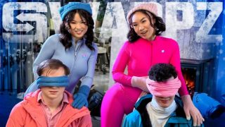 [SisSwap] – Lulu Chu & Kimmy Kimm – Our Pussy Withdrawal Ends With A Snowed-In Swap! Alura Jenson Brazzers