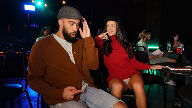 Porntn [CrazyCollegeGFs] Evelin Stone’s Poetry Slam Turns Into Steamy Sneaky Sex Adventure With James Angel Brazzers