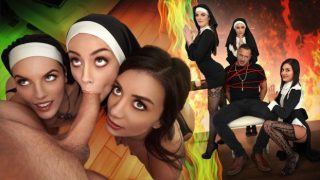 [BFFs] Natalie Brooks, Selena Love, Fiona Frost (Three Horny Nuns Fuck The Devil Out Of Him 05.04.2025) Brazzers Sex Hd