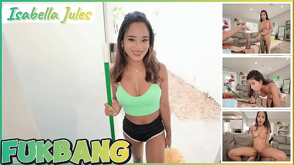 Cute And Petite Isabella Jules Clean Up Big House Brazzers Brother Sister