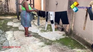 HORNY HOUSE WIFE SEARCH FOR BBC WHILE SHE DRIES STEPSON CLOTHES. PLEASE SUBSCRIBE TO RED/SHEER Brazzers Girls
