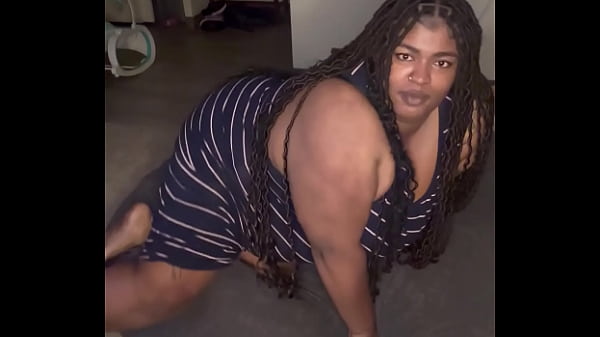 Sexy BBW Remi getting backshots on a lovesac
